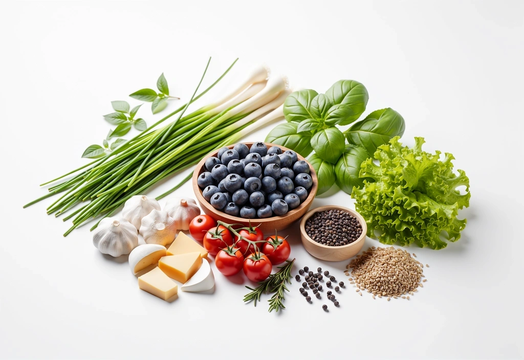 Ingrédients frais et naturels