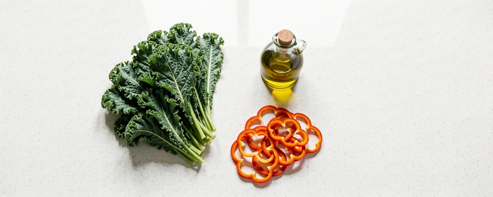 Ingrédients frais et sains pour une nutrition équilibrée